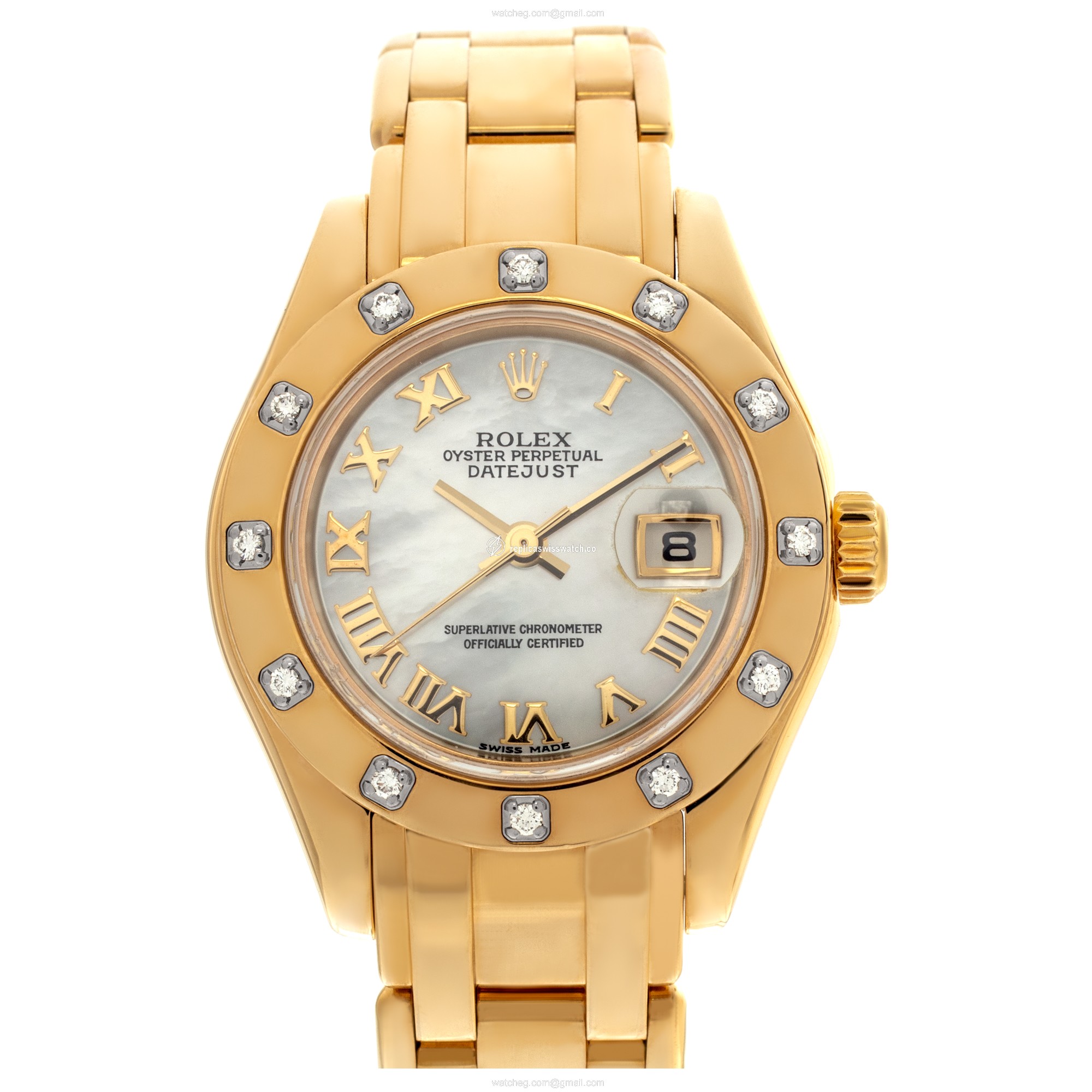 Rolex 80318 Pearlmaster Automatic Female 18k Yellow Gold Replica Rolex 80318 Pearlmaster Automatic Female 18k Yellow Gold Replica