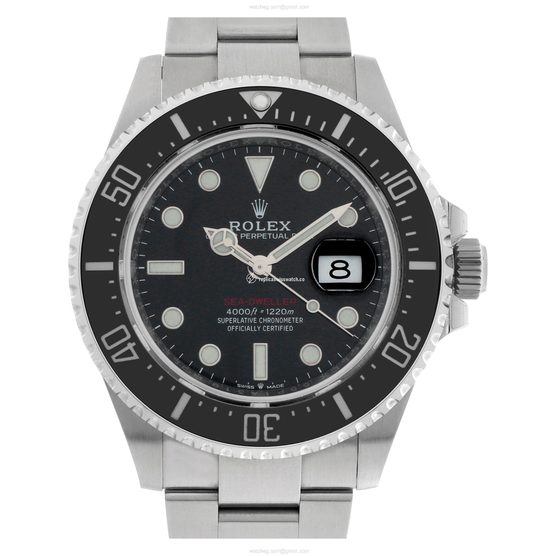 Rolex 126600 Sea-Dweller Automatic Male Stainless Steel Replica Rolex 126600 Sea-Dweller Automatic Male Stainless Steel Replica
