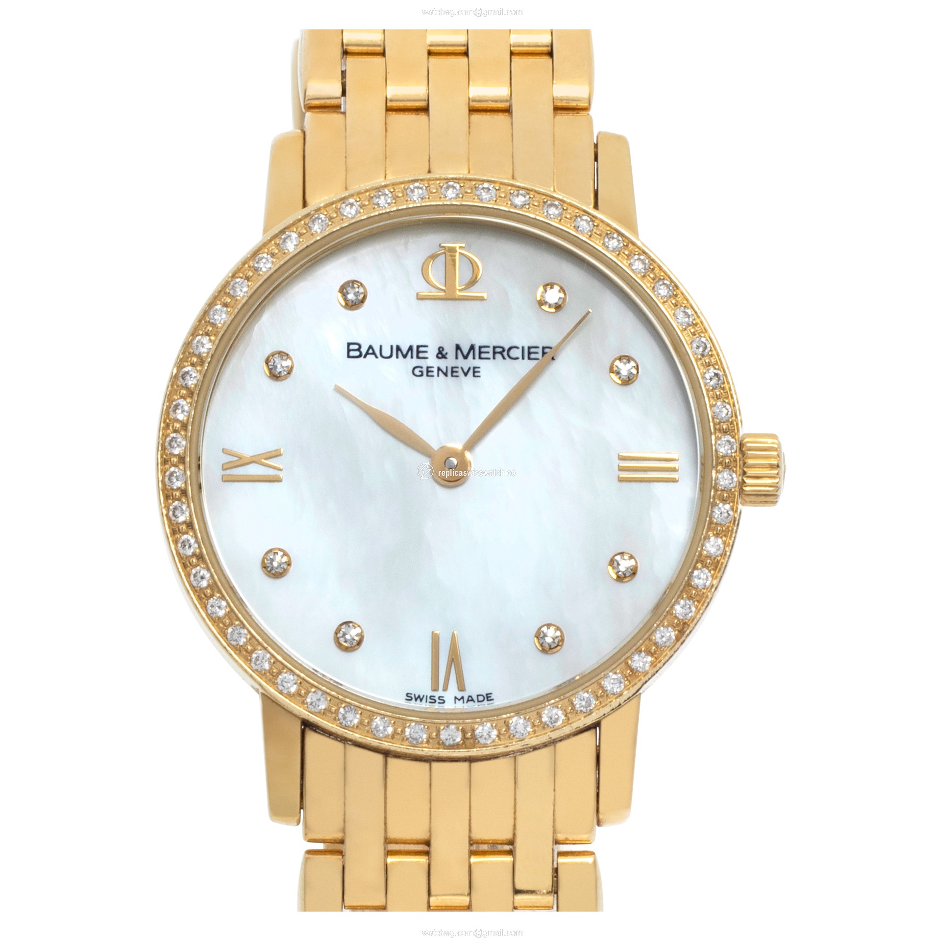 Baume & Mercier 4642807 Classic Quartz Female 18k yellow gold Replica Baume & Mercier 4642807 Classic Quartz Female 18k yellow gold Replica