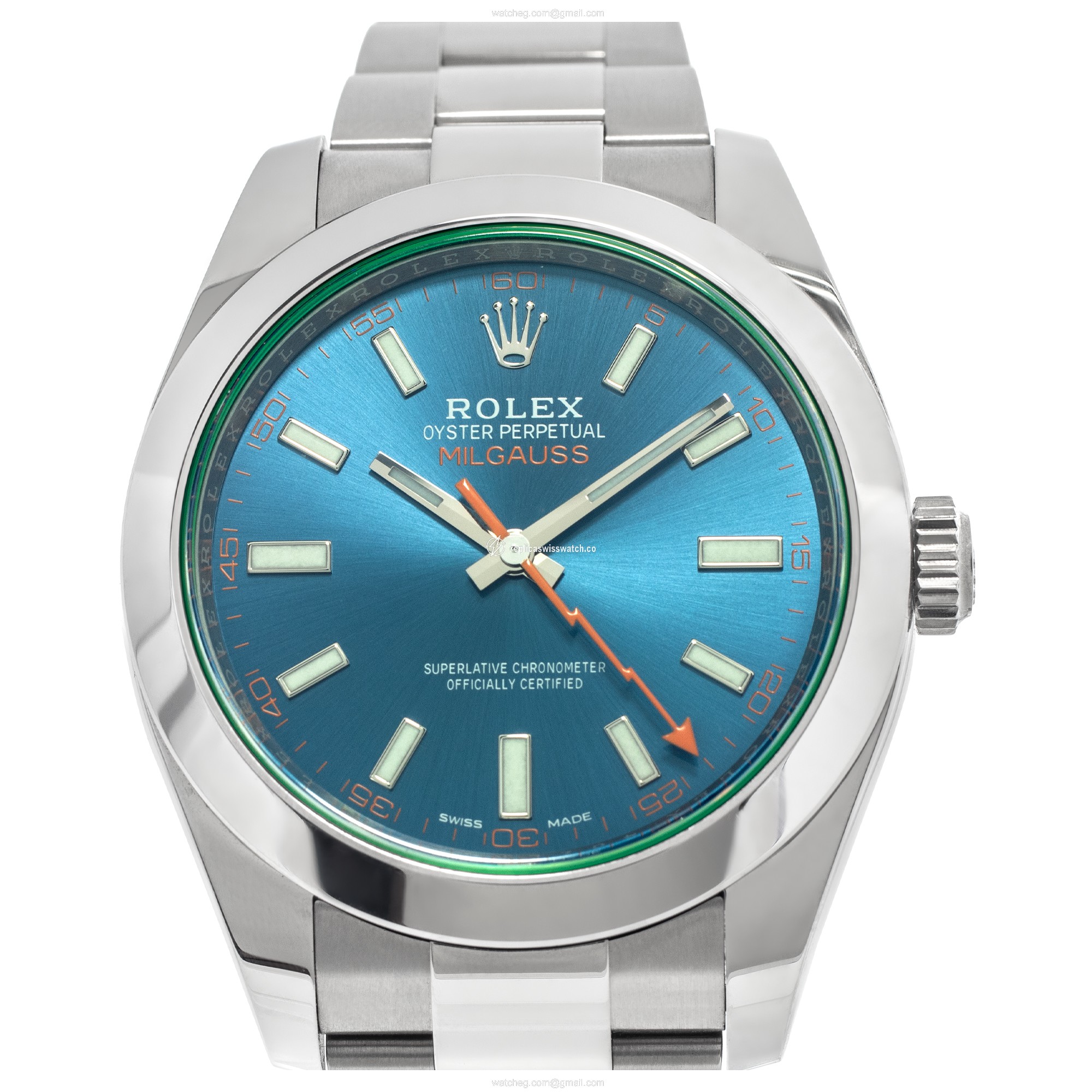 Rolex 116400GV Milgauss Automatic Male Stainless Steel Replica Rolex 116400GV Milgauss Automatic Male Stainless Steel Replica