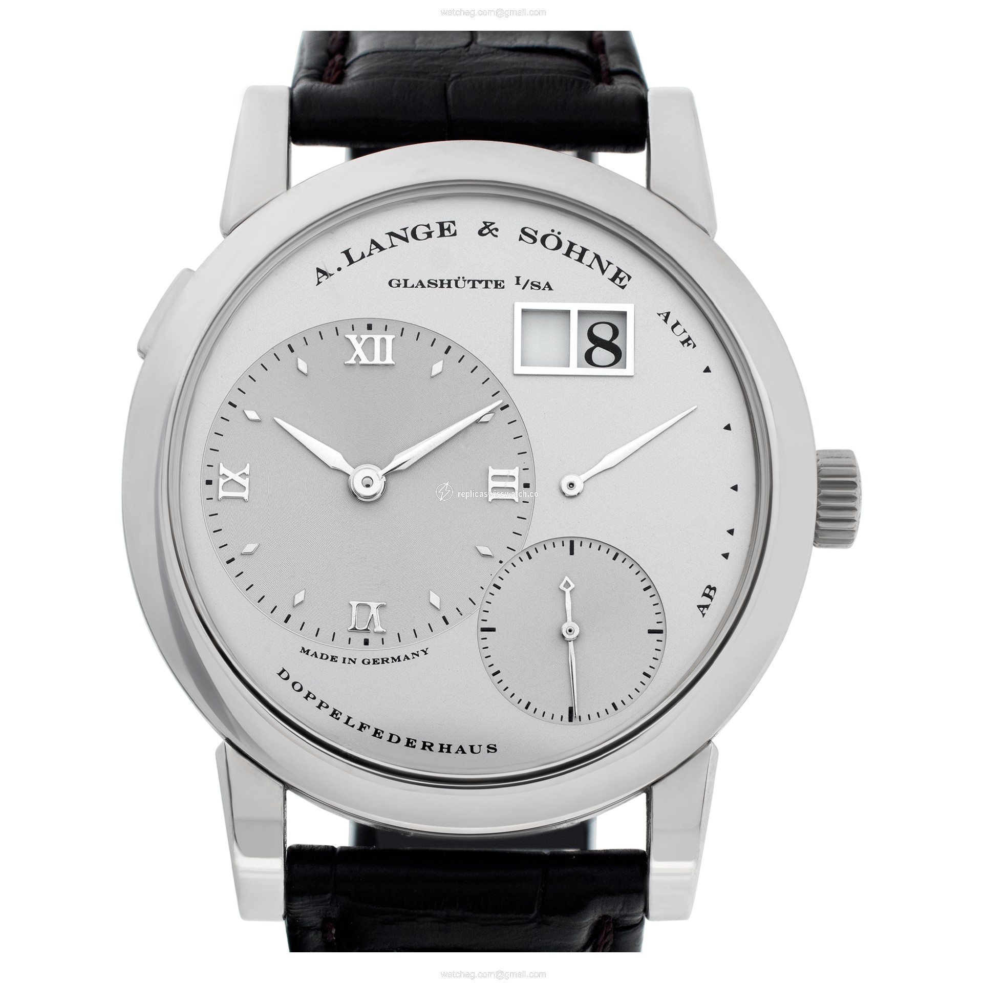 A. Lange & Sohne 101.025 Lange 1 Manual Male Platinum Replica A. Lange & Sohne 101.025 Lange 1 Manual Male Platinum Replica