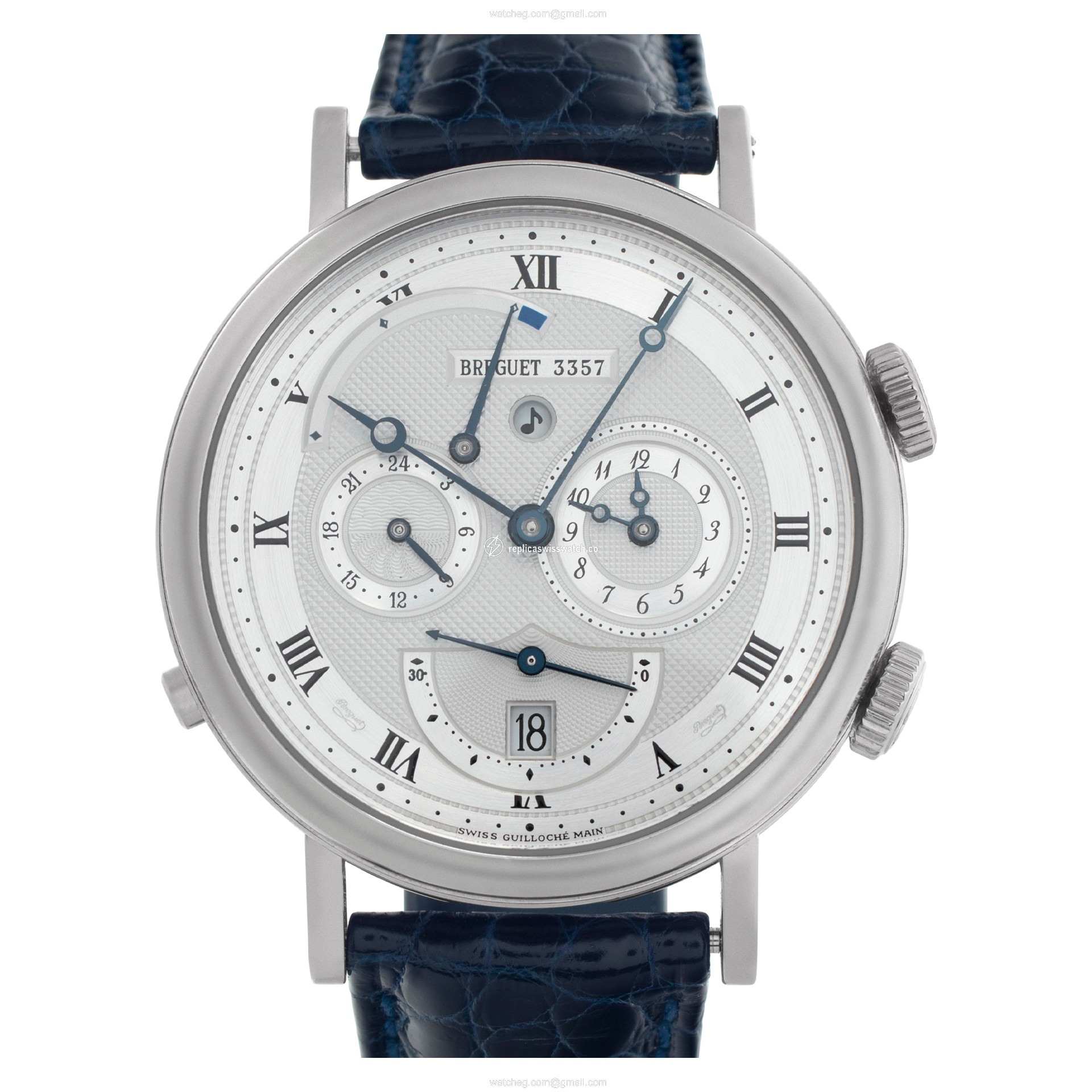 Breguet 5707 Le Reveil Du Tsar Automatic Male 18k White Gold Replica Breguet 5707 Le Reveil Du Tsar Automatic Male 18k White Gold Replica