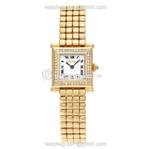 Cartier Cartier 1496 Trocadero Quartz Female 18k yellow gold Watches Cartier Cartier 1496 Trocadero Quartz Female 18k yellow gold Watches