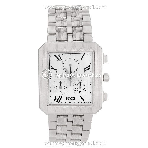 Piaget 14254 M601D Protocol Quartz Male 18k White Gold Watches Piaget 14254 M601D Protocol Quartz Male 18k White Gold Watches