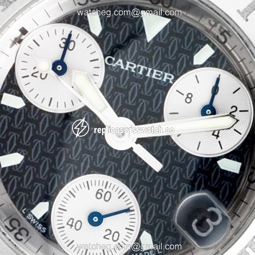 Cartier W10125U2 2424 Chronoscaph 21 Quartz Male Stainless Steel Watches Cartier W10125U2 2424 Chronoscaph 21 Quartz Male Stainless Steel Watches