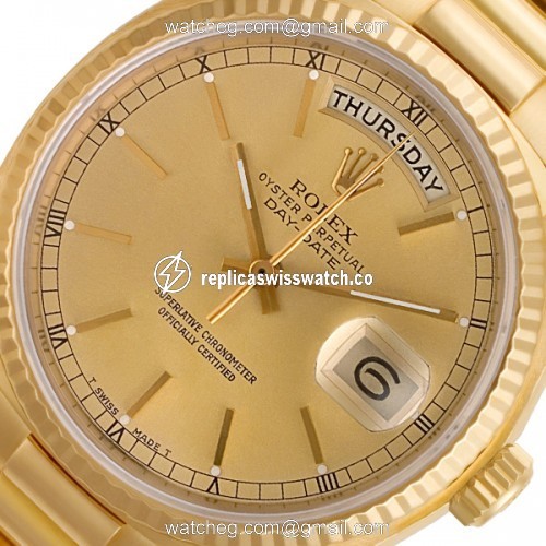 Rolex 18038 Day-Date Automatic Male 18k yellow gold Watches Rolex 18038 Day-Date Automatic Male 18k yellow gold Watches