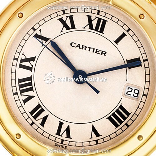 Cartier 883964 VLC Quartz Male 18k yellow gold Watches Cartier 883964 VLC Quartz Male 18k yellow gold Watches