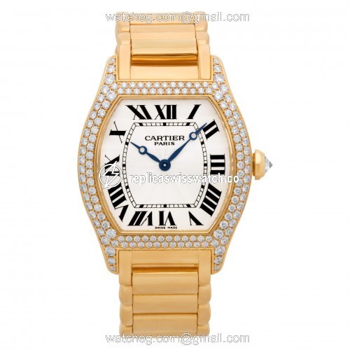 Cartier Cartier 2559 Tortue Manual Unisex 18k yellow gold Watches Cartier Cartier 2559 Tortue Manual Unisex 18k yellow gold Watches