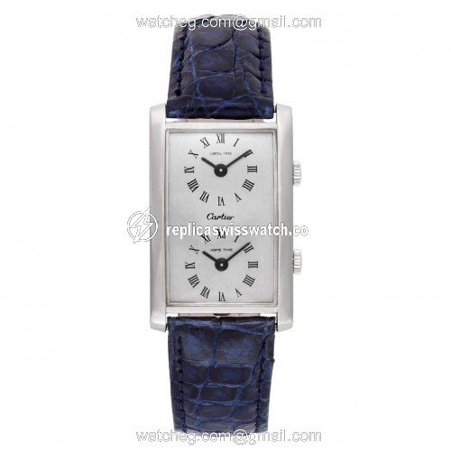 Chopard 2030 Dual Time Manual Unisex 18k White Gold Watches Chopard 2030 Dual Time Manual Unisex 18k White Gold Watches