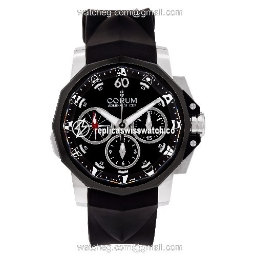 Corum 01.0075/986.581.98/F371 Admirals Cup Automatic Male Stainless Steel Watches Corum 01.0075/986.581.98/F371 Admirals Cup Automatic Male Stainless Steel Watches