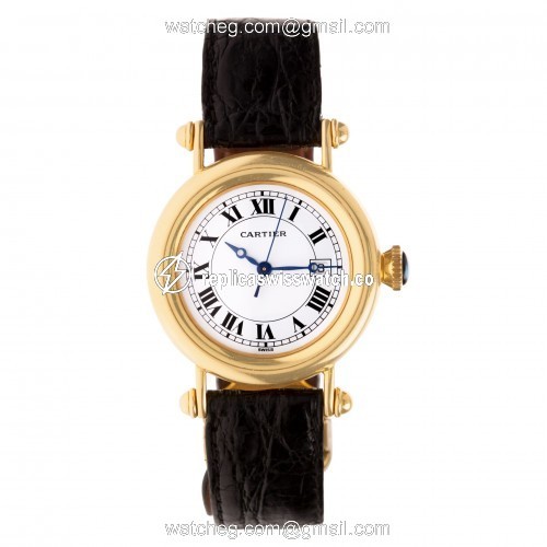 Cartier 14200 Diabolo Quartz Unisex 18k yellow gold Watches Cartier 14200 Diabolo Quartz Unisex 18k yellow gold Watches