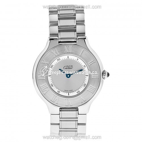 Cartier 1330 Must 21 Quartz Unisex Stainless Steel Watches Cartier 1330 Must 21 Quartz Unisex Stainless Steel Watches