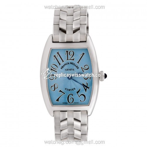 Franck Muller 1752 QZ Curvex Quartz Female Stainless Steel Watches Franck Muller 1752 QZ Curvex Quartz Female Stainless Steel Watches