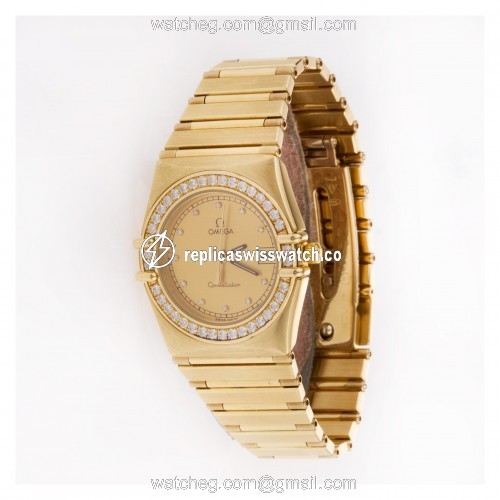Omega Omega 3061 Constellation Quartz Female 18k yellow gold Watches Omega Omega 3061 Constellation Quartz Female 18k yellow gold Watches