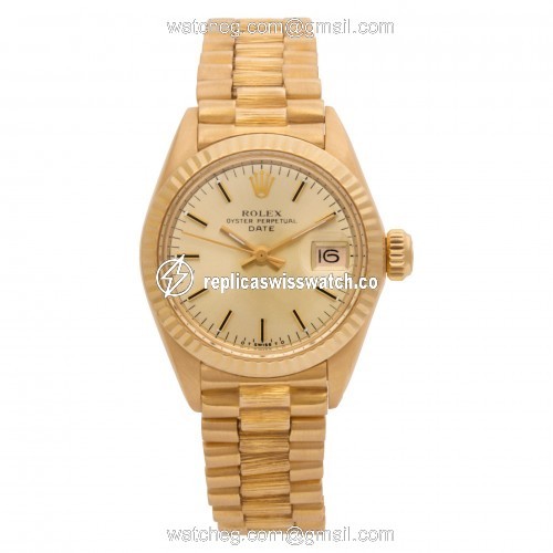 Rolex 6916 Date Automatic Female 18k yellow gold Watches Rolex 6916 Date Automatic Female 18k yellow gold Watches