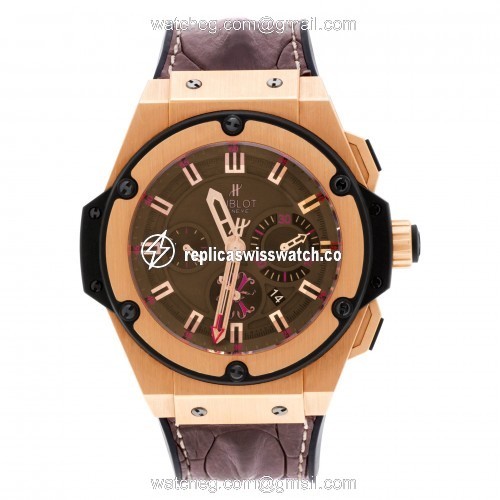 Hublot 703.OX.3113.HR.OPX2 King Power Arturo Fuente Automatic Male 18k rose gold Watches Hublot 703.OX.3113.HR.OPX2 King Power Arturo Fuente Automatic Male 18k rose gold Watches