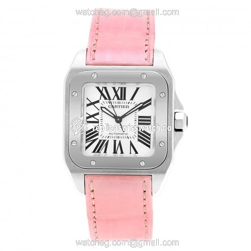Cartier 540867RX Santos 100 Automatic Unisex Stainless Steel Watches Cartier 540867RX Santos 100 Automatic Unisex Stainless Steel Watches