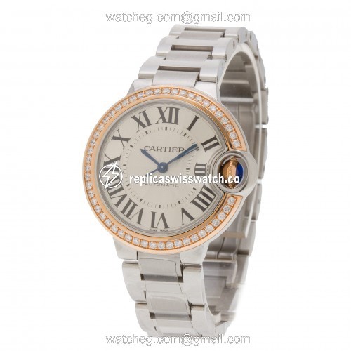 Cartier WE902080 Ballon Bleu Automatic Female Stainless Steel Watches Cartier WE902080 Ballon Bleu Automatic Female Stainless Steel Watches