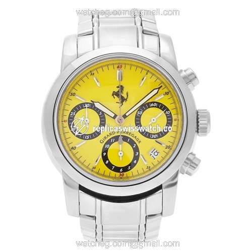 Girard Perregaux 8020 Ferrari Automatic Male Stainless Steel Watches Girard Perregaux 8020 Ferrari Automatic Male Stainless Steel Watches