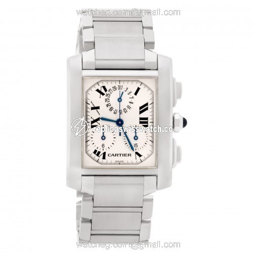 Cartier W51001Q3 Tank Francaise Quartz Male Stainless Steel Watches Cartier W51001Q3 Tank Francaise Quartz Male Stainless Steel Watches