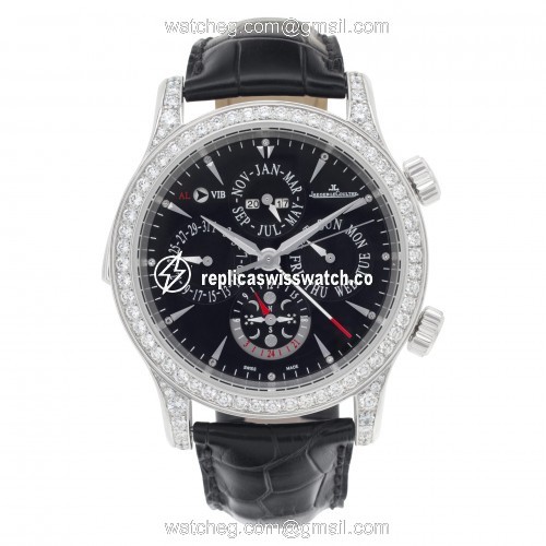 Jaeger LeCoultre 149.6.95/Q163643A Master Control Automatic Male Platinum Watches Jaeger LeCoultre 149.6.95/Q163643A Master Control Automatic Male Platinum Watches