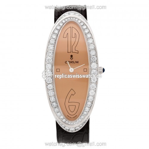 Corum 137.310.69 Lady Millennium Quartz Female 18k White Gold Watches Corum 137.310.69 Lady Millennium Quartz Female 18k White Gold Watches
