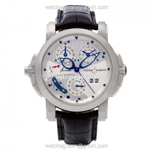 Ulysse Nardin 670-88 Sonata Cathedral Automatic Male 18k White Gold Watches Ulysse Nardin 670-88 Sonata Cathedral Automatic Male 18k White Gold Watches