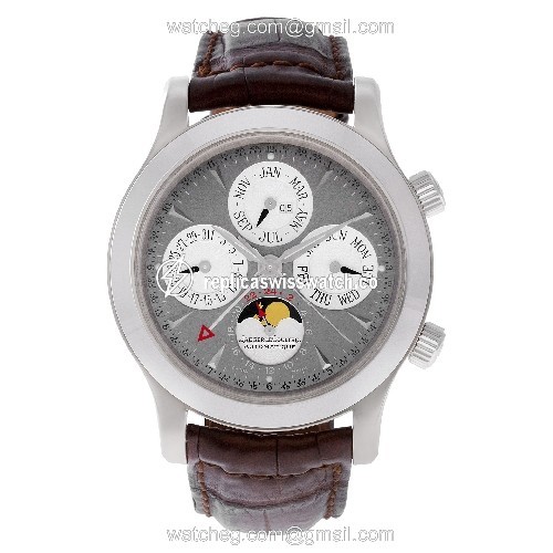 Jaeger LeCoultre 146.3.95/1 Master Control Automatic Male 18k White Gold Watches Jaeger LeCoultre 146.3.95/1 Master Control Automatic Male 18k White Gold Watches
