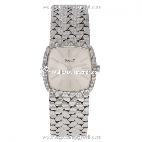 Piaget 101568 Manual Female 18k White Gold Watches Piaget 101568 Manual Female 18k White Gold Watches