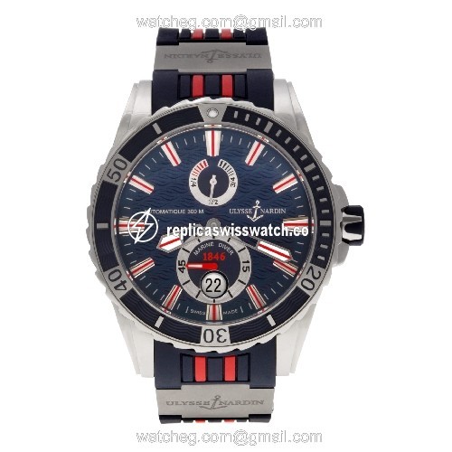 Ulysse Nardin 263-10 Marine Automatic Male Stainless Steel Watches Ulysse Nardin 263-10 Marine Automatic Male Stainless Steel Watches
