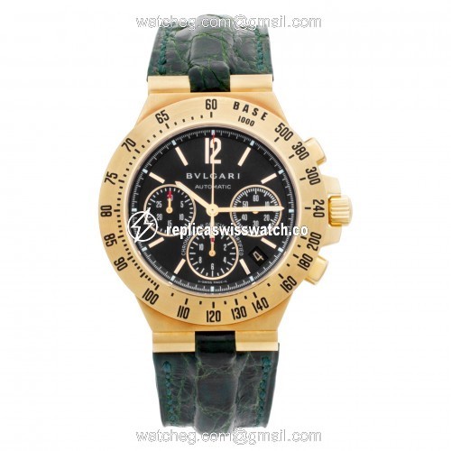 Bvlgari CH40GTA Diagono Automatic Male 18k yellow gold Watches Bvlgari CH40GTA Diagono Automatic Male 18k yellow gold Watches