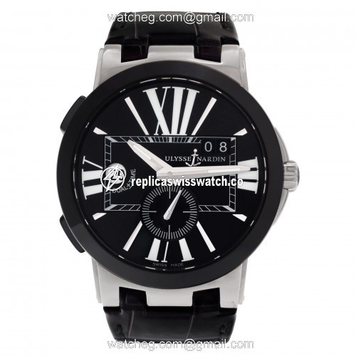 Ulysse Nardin 243-00 Executive Automatic Male Stainless Steel Watches Ulysse Nardin 243-00 Executive Automatic Male Stainless Steel Watches