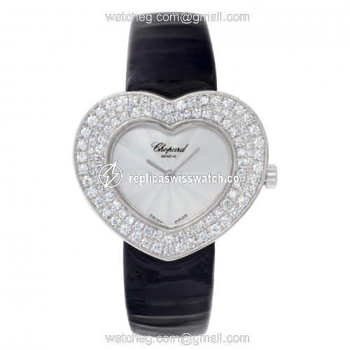 Chopard 5631 Heart Quartz Female 18k White Gold Watches Chopard 5631 Heart Quartz Female 18k White Gold Watches