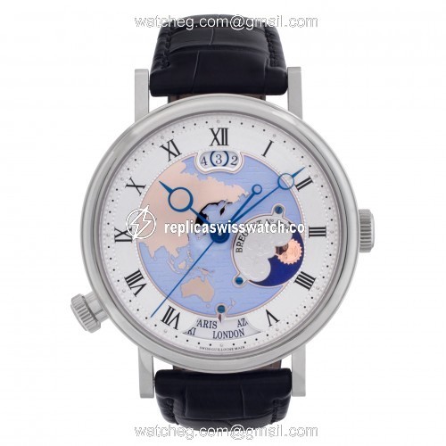 Breguet 5717PT Classique Hora Mundi Automatic Male Platinum Watches Breguet 5717PT Classique Hora Mundi Automatic Male Platinum Watches