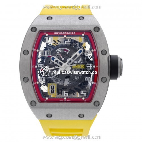 Richard Mille RM030 AL RI/099 RM030 Automatic Male Titanium Watches Richard Mille RM030 AL RI/099 RM030 Automatic Male Titanium Watches