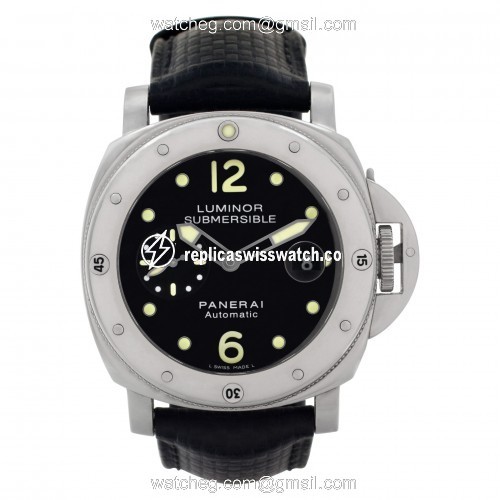 Panerai PAM 24 Submersible Automatic Male Stainless Steel Watches Panerai PAM 24 Submersible Automatic Male Stainless Steel Watches