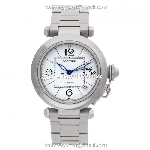 Cartier w31074M7 Pasha 35 Automatic Female Stainless Steel Watches Cartier w31074M7 Pasha 35 Automatic Female Stainless Steel Watches