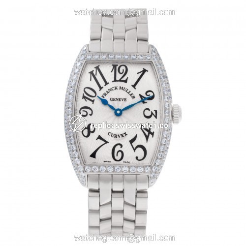 Franck Muller 7502 qz d Curvex Quartz Female Stainless Steel Watches Franck Muller 7502 qz d Curvex Quartz Female Stainless Steel Watches