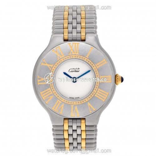 Cartier 1340 Must 21 Quartz Female Stainless Steel Watches Cartier 1340 Must 21 Quartz Female Stainless Steel Watches