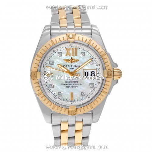 Breitling C49350 Galactic Automatic Male 18k rose gold & stainless steel Watches Breitling C49350 Galactic Automatic Male 18k rose gold & stainless steel Watches