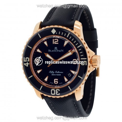 Blancpain 5015.3630.52 Fifty Fathoms Automatic Male 18k rose gold Watches Blancpain 5015.3630.52 Fifty Fathoms Automatic Male 18k rose gold Watches