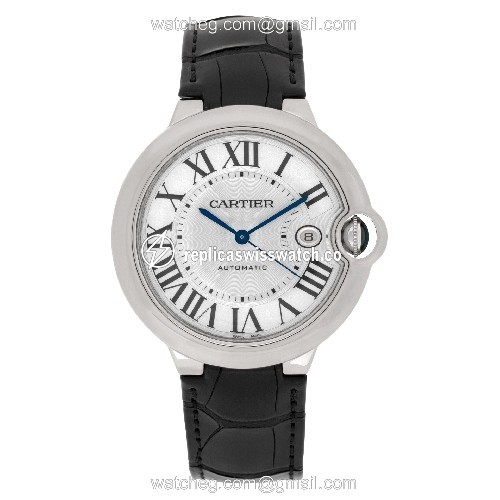 Cartier W6901351 Ballon Bleu Automatic Male 18k White Gold Watches Cartier W6901351 Ballon Bleu Automatic Male 18k White Gold Watches