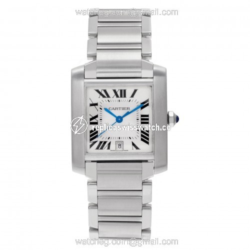Cartier W51002Q3 Tank Francaise Automatic Unisex Stainless Steel Watches Cartier W51002Q3 Tank Francaise Automatic Unisex Stainless Steel Watches