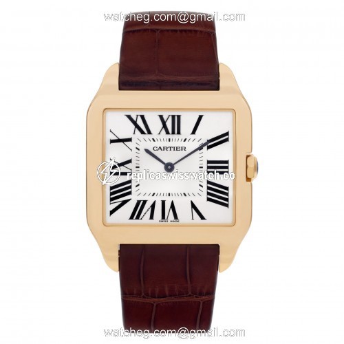 Cartier W2008751 Santos Dumont Manual Unisex 18k Yellow Gold Watches Cartier W2008751 Santos Dumont Manual Unisex 18k Yellow Gold Watches