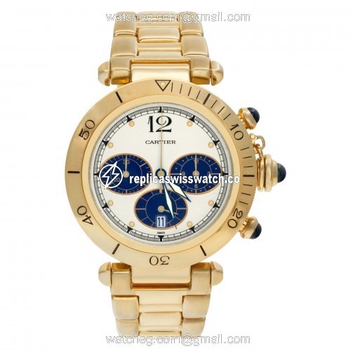 Cartier 30009 Pasha Quartz Male 18k yellow gold Watches Cartier 30009 Pasha Quartz Male 18k yellow gold Watches