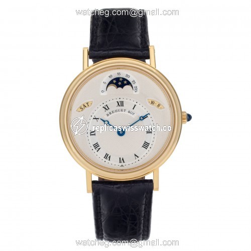Breguet 3337ba/1e/986 Quantieme Automatic Male 18k yellow gold Watches Breguet 3337ba/1e/986 Quantieme Automatic Male 18k yellow gold Watches