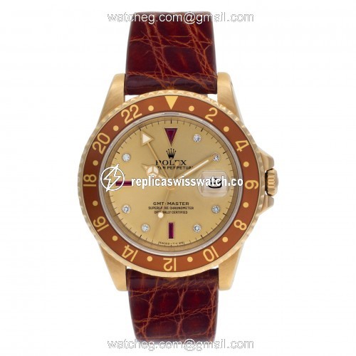 Rolex 16758 GMT-Master Automatic Male 18k yellow gold Watches Rolex 16758 GMT-Master Automatic Male 18k yellow gold Watches