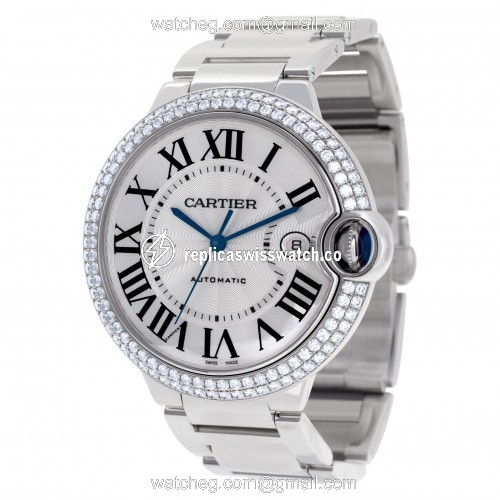 Cartier we9009z3 Ballon Bleu Automatic Male 18k White Gold Watches Cartier we9009z3 Ballon Bleu Automatic Male 18k White Gold Watches