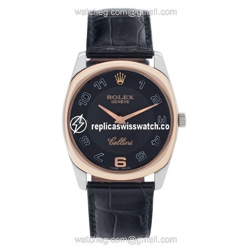 Rolex 4233/9 Cellini Manual Male 18k White and Pink Gold Watches Rolex 4233/9 Cellini Manual Male 18k White and Pink Gold Watches