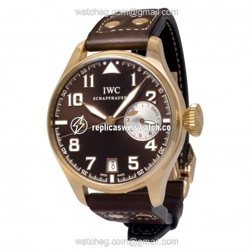 IWC IW500421 Big Pilot Saint Exupery Automatic Male 18k rose gold Watches IWC IW500421 Big Pilot Saint Exupery Automatic Male 18k rose gold Watches